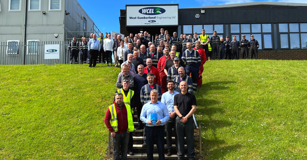 West Cumberland Engineering win inaugural PPP Excellence Supply Chain Partner Award 2022.
